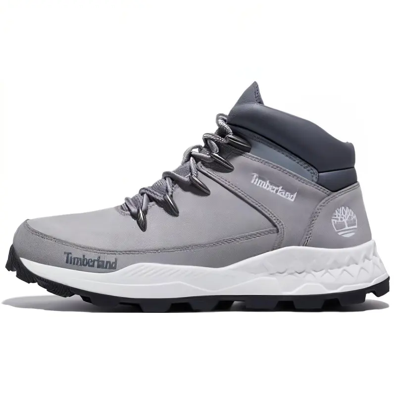 Timberland BROOKLYN Collection Abrasion Resistant Ankle Length Outdoor Boots Men's Medium Gray