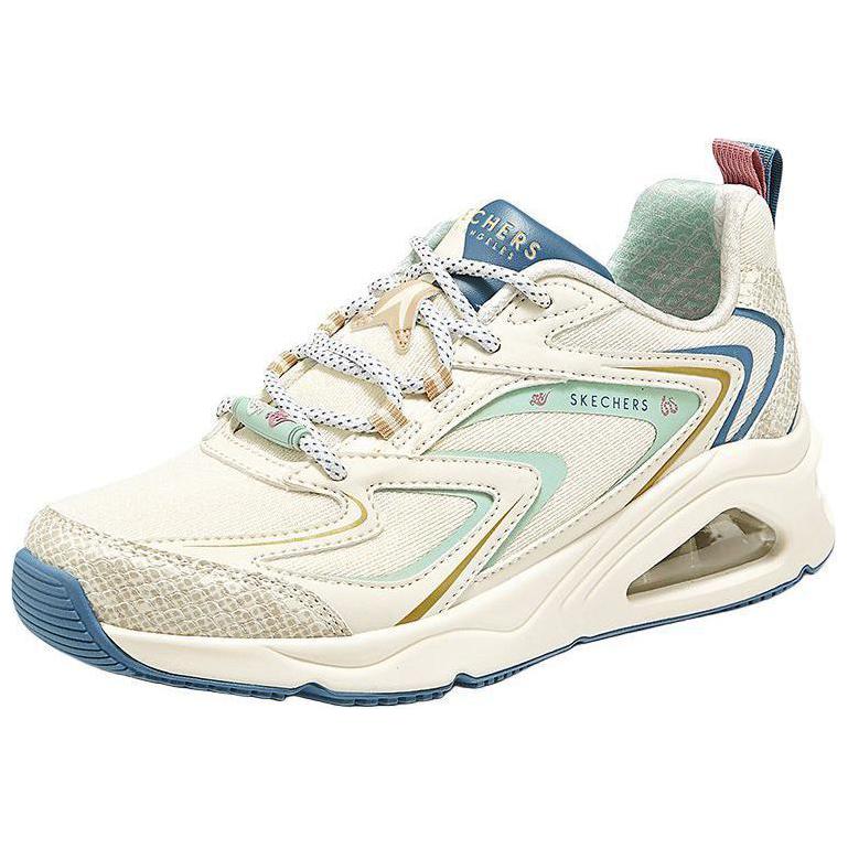 Skechers Tres Air Uno Comfortable Support Balance Low top Running Shoes Women’s Ecru