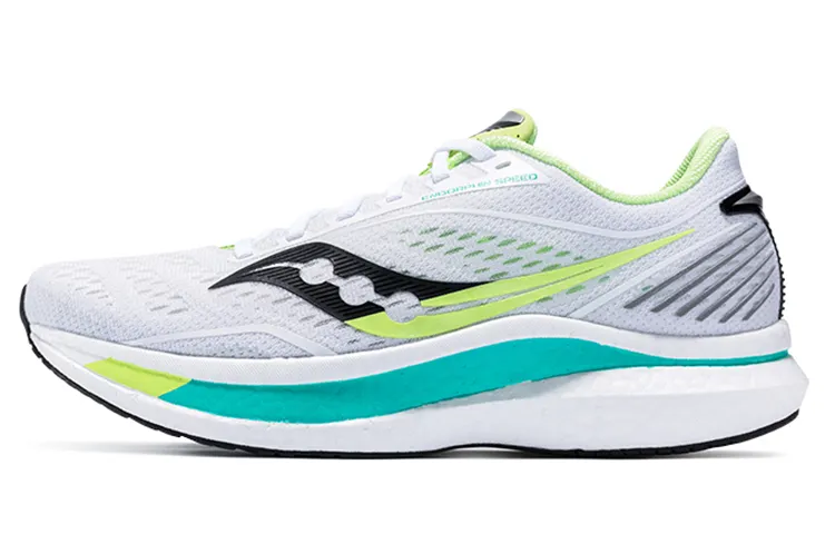 Saucony Textile, Synthetic Leather Cushioning Slip Resistant Abrasion Resistant Breathable Low top Running Shoes Men's