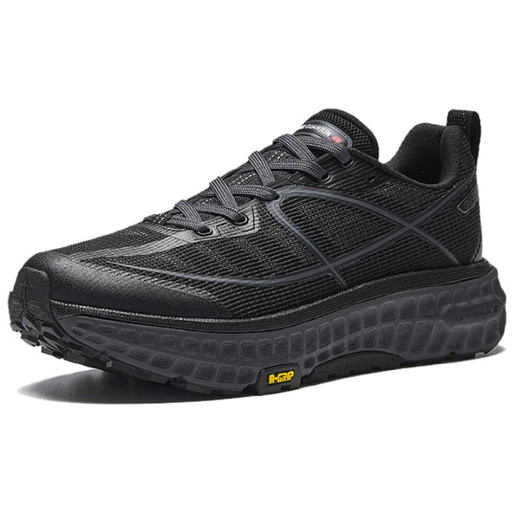 Anta Abrasion Resistant Breathable Low top Casual Running Shoes Men’s Black