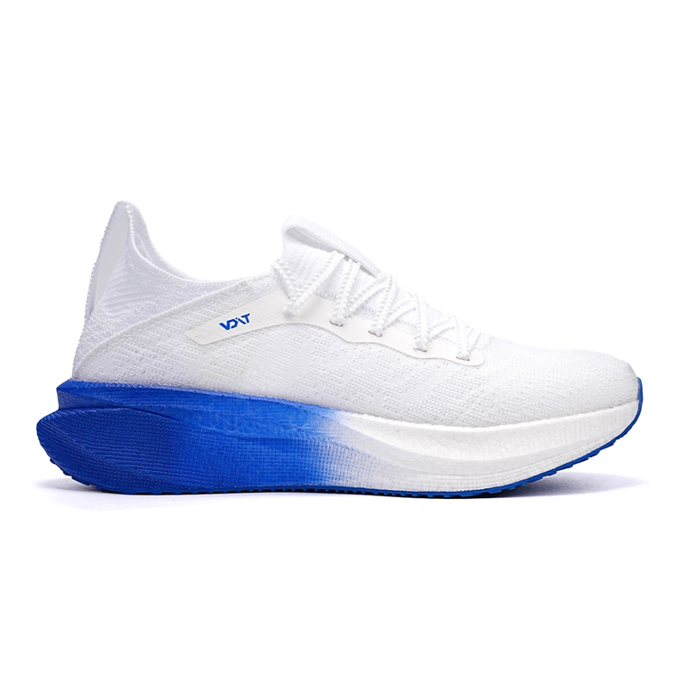 VOIT Running Shoes Unisex Low Top White Colorful Blue
