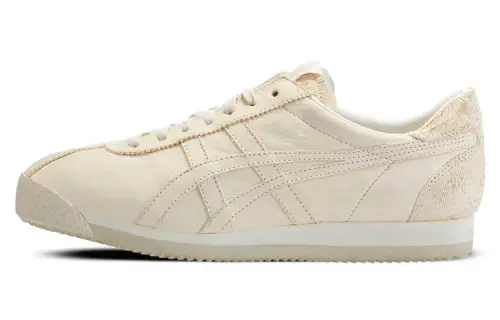 Onitsuka Tiger Corsair Slip Resistant Abrasion Resistant Low top Running Shoes Unisex Apricot
