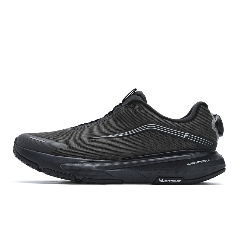 FILA BOA ENERGY 2 Low top Running Shoes Men's Forged Iron Gray/Galloping Horse Black