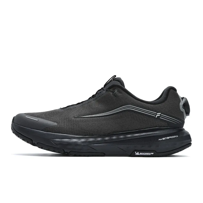 FILA BOA ENERGY 2 Low top Running Shoes Men's Forged Iron Gray/Galloping Horse Black