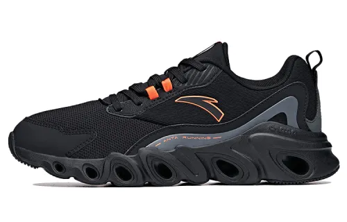 Anta Running Collection Comfortable Cushioning Slip Resistant Abrasion Resistant Breathable Low top Running Shoes Men's