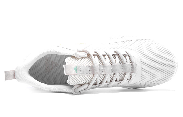 PEAK Comfortable Abrasion Resistant Slip Resistant Low top Running Shoes Unisex Canvas White