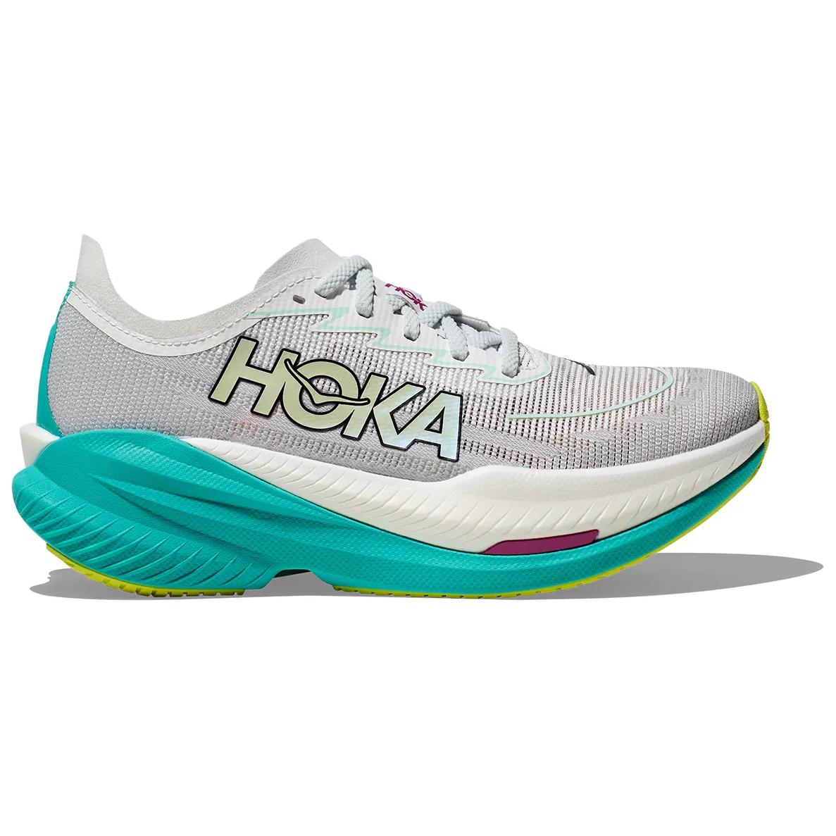 HOKA ONE ONE Mach X Slip Resistant Abrasion Resistant Low top Running Shoes Women’s Gray