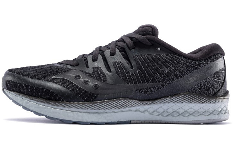 Saucony Liberty ISO 2 Liberate Stable Support Low top Running Shoes Women's Black Gray