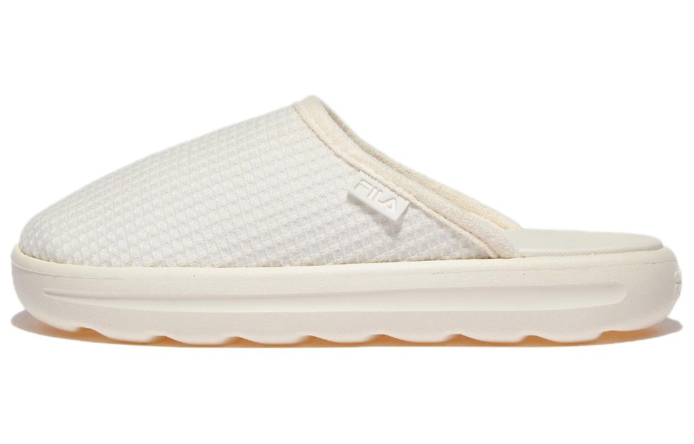 FILA Drifter Comfortable Round Toe Closed Toe Slippers Unisex Beige