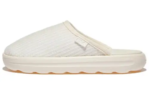 FILA Drifter Comfortable Round Toe Closed Toe Slippers Unisex Beige