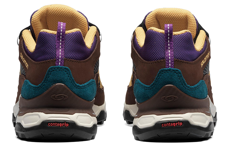 SALOMON Shelter Low Chocolate Brown Purple