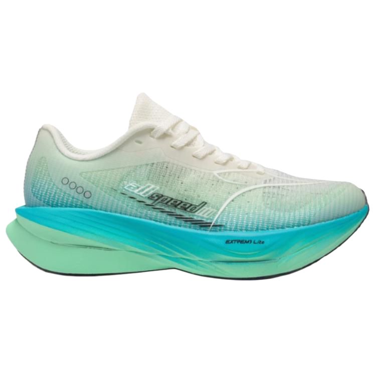 361° Speeding Running Shoes Men’s Low Top Feather White Jelly Mint