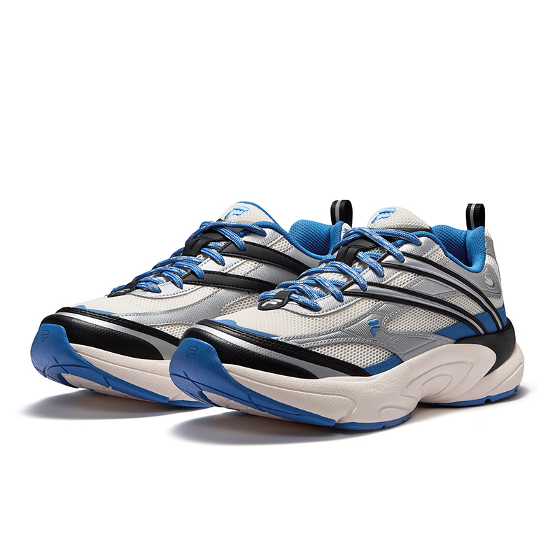 FILA FUSION LIGHT Trail Shoes Low top Casual Running Shoes Men’s Beige Blue