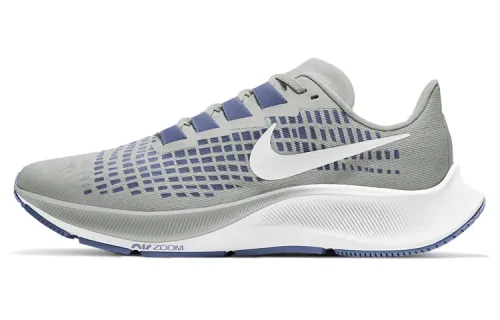 Nike Pegasus 37 Fabric Slip Resistant, Abrasion Resistant, Lightweight Low top Running Shoes Women's Gray Purple White