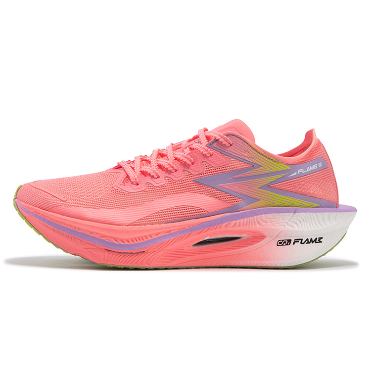 361° Flame 3 Patrick Star Low top Full Length Carbon Plate Marathon Training, Racing, Track & Field Competition