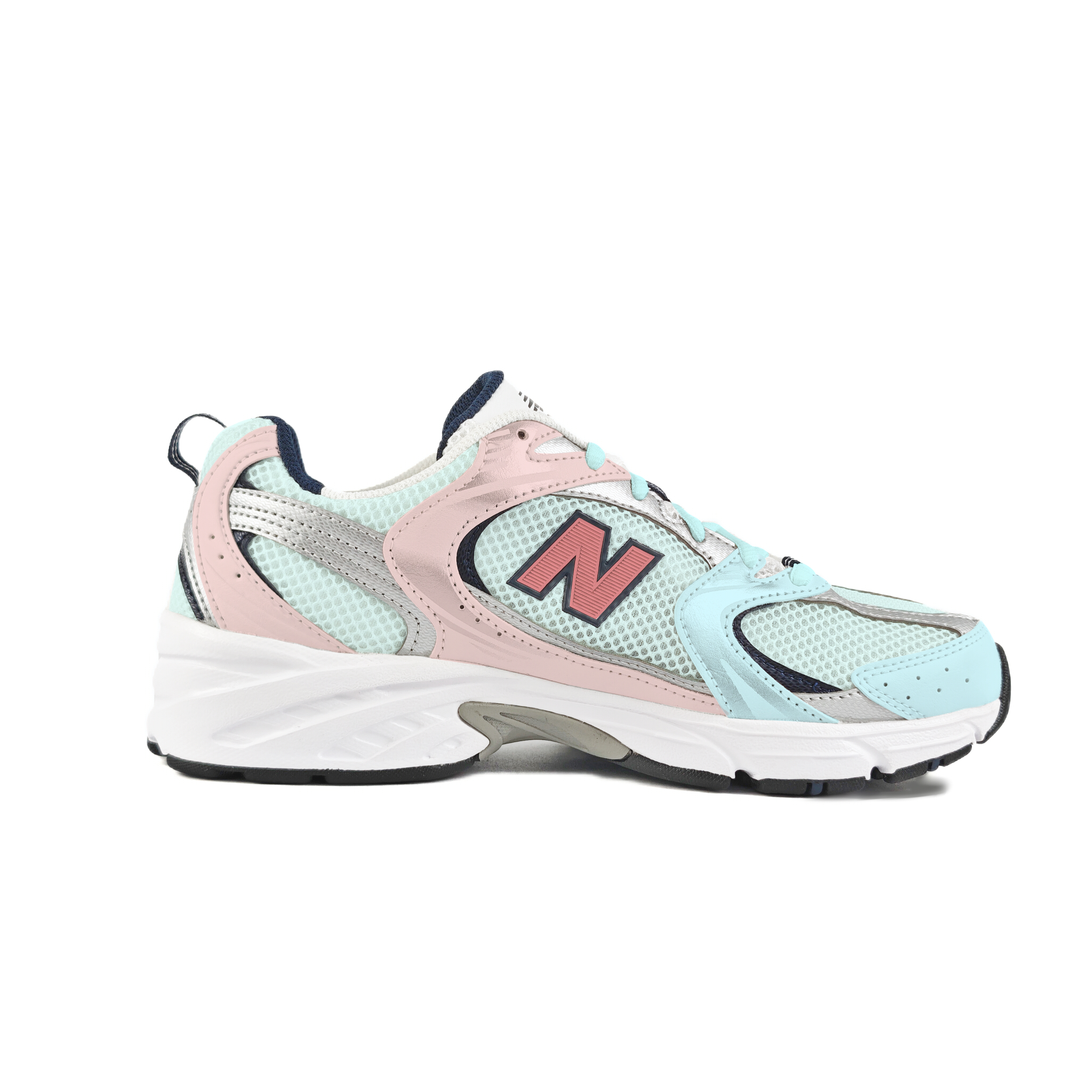 New Balance NB 530 Abrasion Resistant Low top Running Shoes Unisex Green Pink
