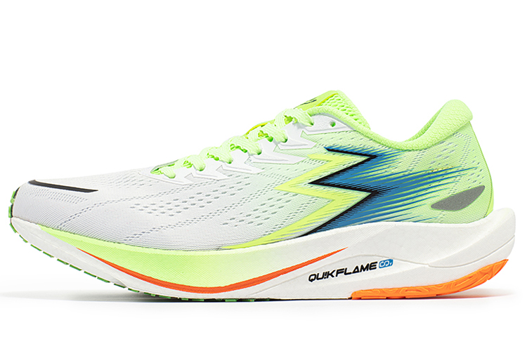 361° 2.5 Speed Pro Low top Long Distance Running Shoes Unisex White Green