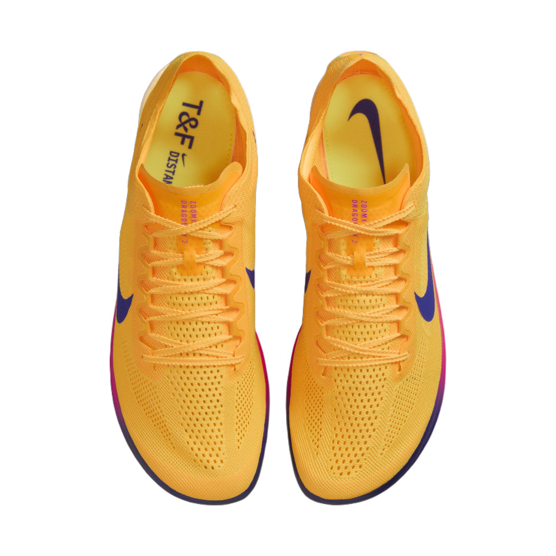 Nike Dragonfly 2 ZOOMX Training Track & Field Competition Running Shoes Unisex Orange