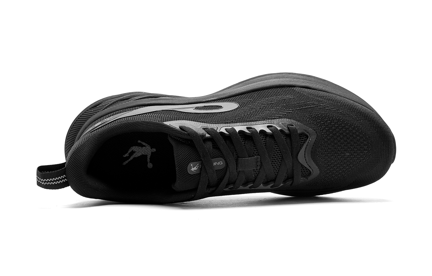 QIAODAN DS2 Fabric Low top Super Light Q COZY SOFT Casual Training Long Distance Running Shoes Men’s Black Gray