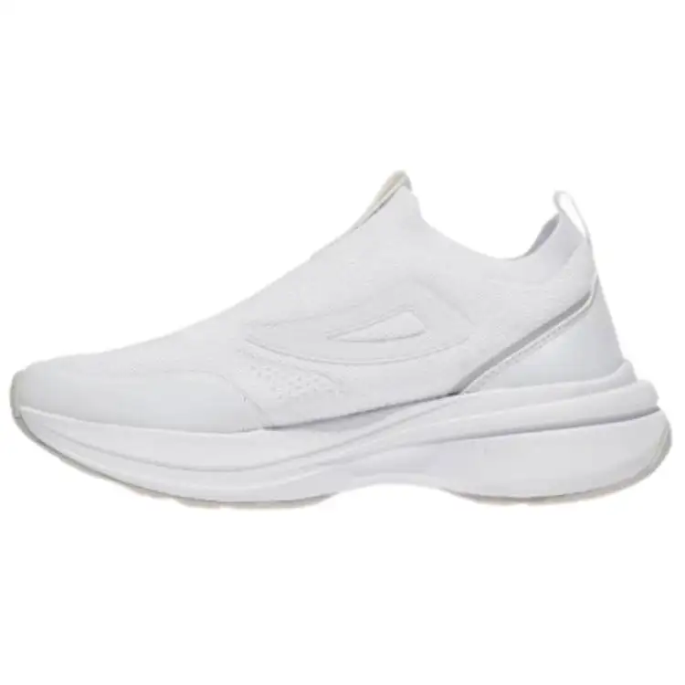 FILA Run On Color Cushioning Low top Casual Running Shoes Unisex White