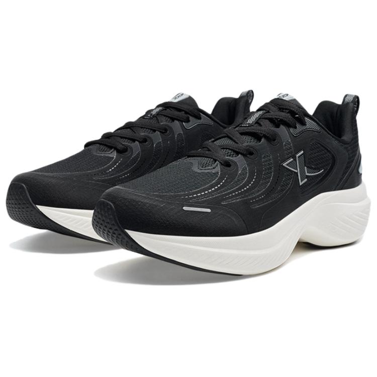 XTEP Cushioning, Wear Resistant Low top Casual Running Shoes Women’s Black