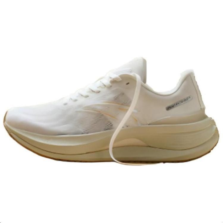 Anta Cushioning Slip Resistant Low top Running Shoes Men’s White Gray