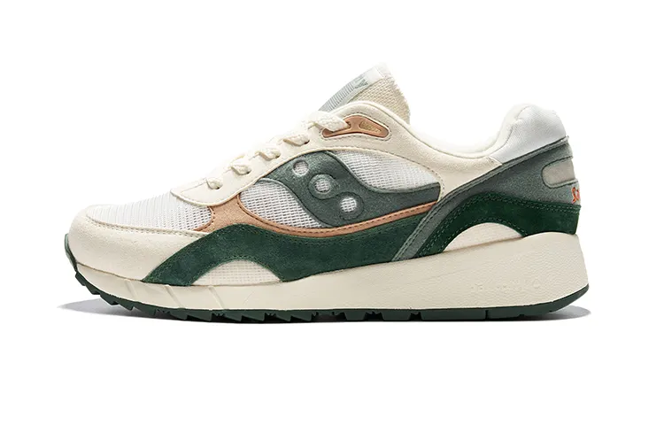 Saucony Shadow 6000 Textile, Leather Slip Resistant, Abrasion Resistant, Height Increasing Low top Running Shoes Unisex