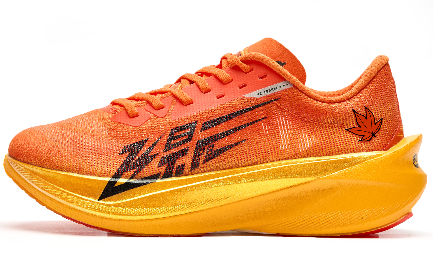 Jordan Flying Shadow PB4.0 Orange Alert 巭PRO Full-length Carbon Plate Twisted Brown Shock Absorbing Anti-Slip Wear-Resistant Low-top Jordan 巭PRO-HP Rebound Technology Marathon Racing Running Shoes Men's Dragon Flame Orange