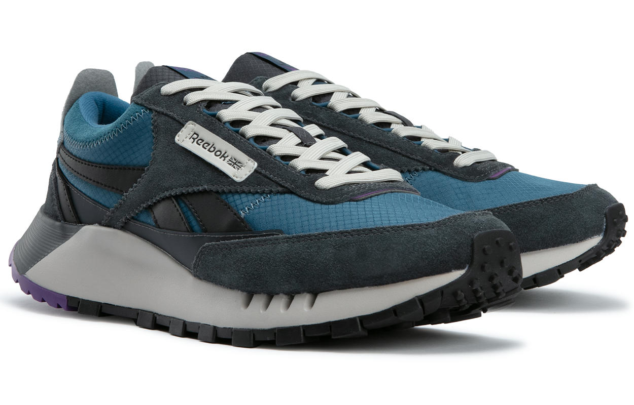 Reebok CL LEGACY W+ Low top Running Shoes Unisex Black Blue