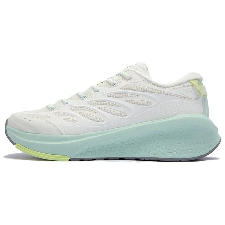 361° Style Slip Resistant Abrasion Resistant Low top Running Shoes Women’s White Green