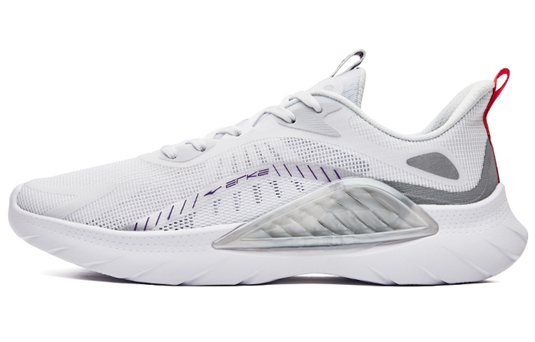 Erke Silk Road Spinning Low-Top Running Shoes Men’s True White