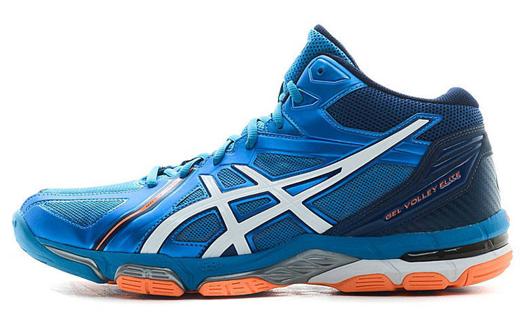 Asics Gel Volley Elite Fabric Abrasion Resistant Mid top Running Shoes