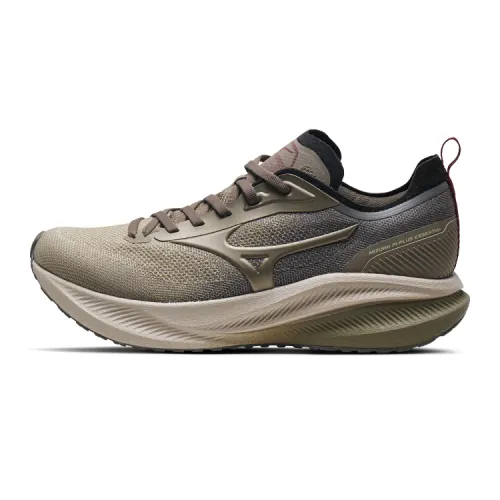 Mizuno Cushioning Slip Resistant Abrasion Resistant Support Low top Running Shoes Unisex Hidden Green