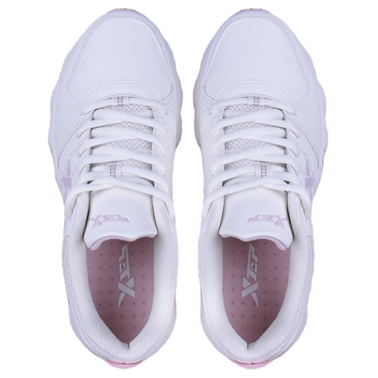 XTEP Waterproof And Warm Low top Running Shoes Women’s Beige Pink