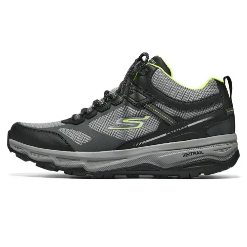 Skechers Cushioning Rebound Low top Running Shoes Men's Gray Black