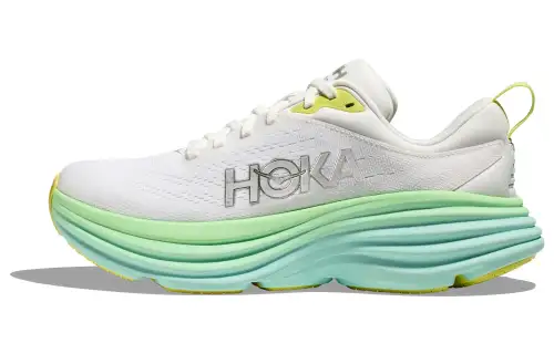 HOKA ONE ONE Bondi 8 Blanc De Blanc Sunlit Ocean Women's