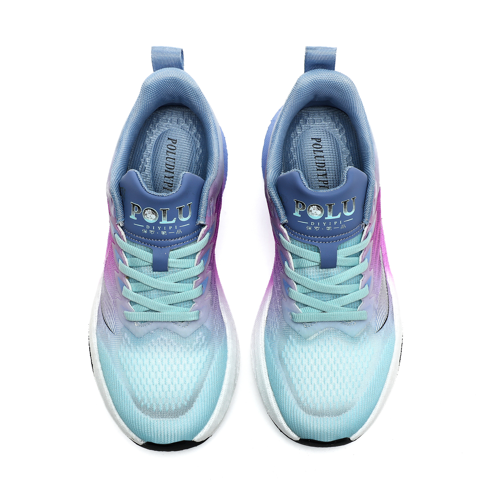 POLUDIYIPI Jie Running S7PRO Running Shoes Unisex Low Top Snow Blue