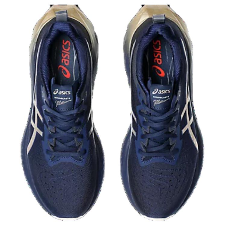ASICS Novablast 4 Platinum Blue Expanse Champagne