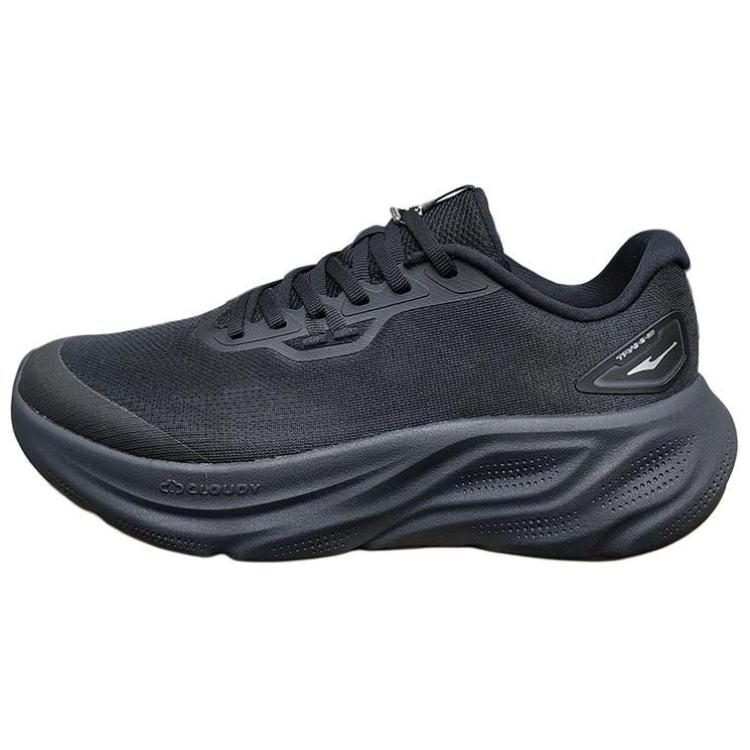 Erke Slip Resistant, Breathable, Lightweight Low top Casual Running Shoes Men’s Black Gray