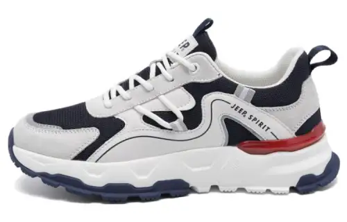 JEEP SPIRIT Cushioning Breathable Lightweight Cushioning Breathable Lightweight Low top Casual Shoes Men's