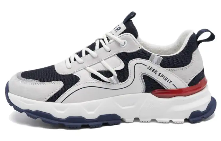 JEEP SPIRIT Cushioning Breathable Lightweight Cushioning Breathable Lightweight Low top Casual Shoes Men's