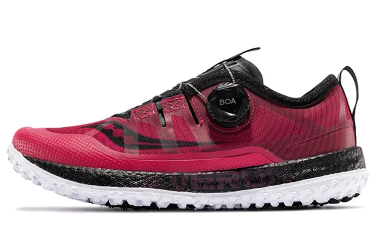 Saucony Running Shoes Women's Low Top Red/Black