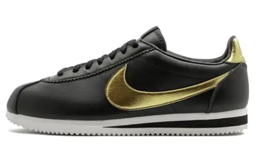 Nike Classic Cortez Black Metallic Gold