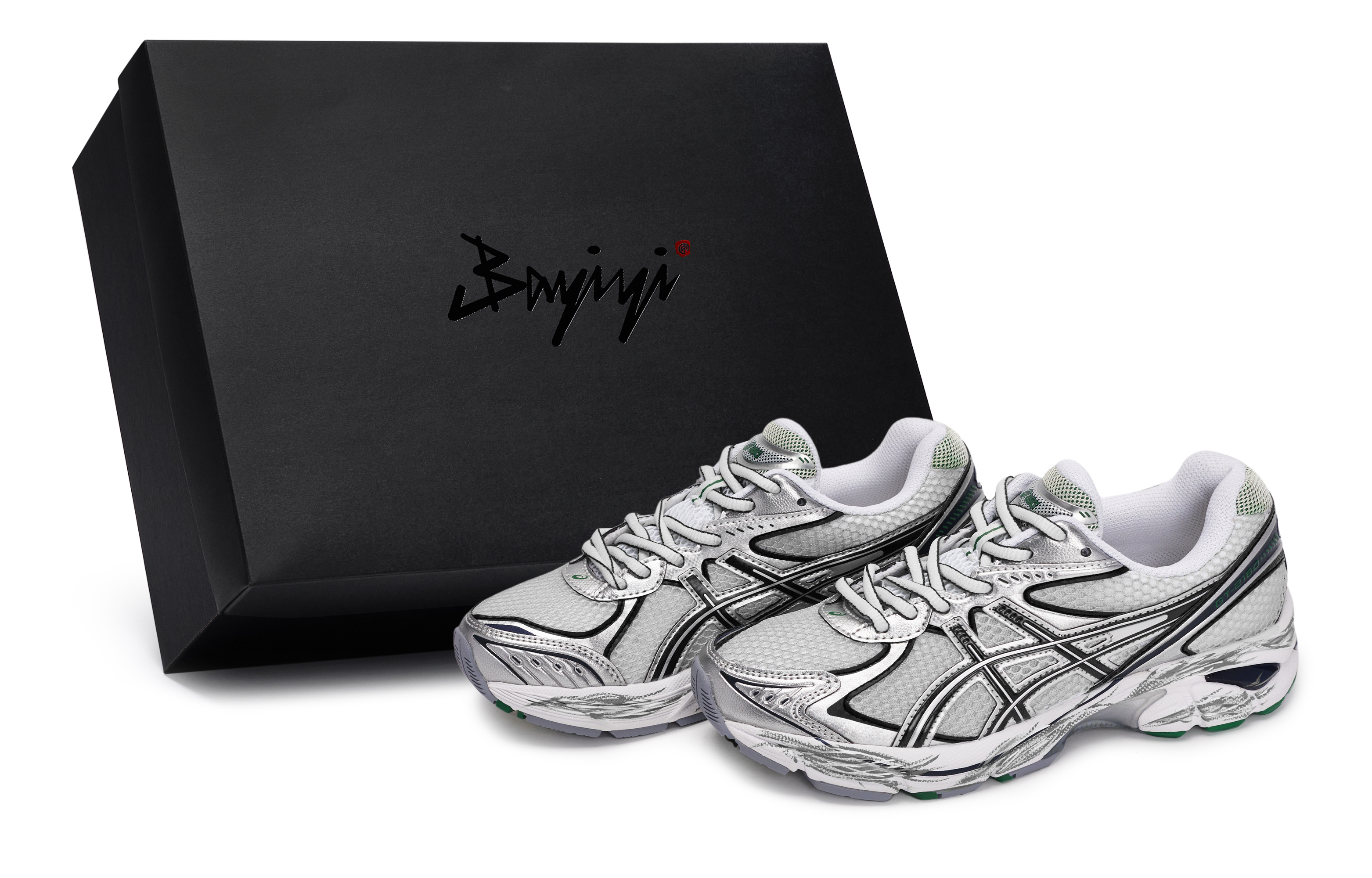 Asics GT 2160 Abrasion Resistant Abrasion Resistant Low top Running Shoes Unisex Black White Gray