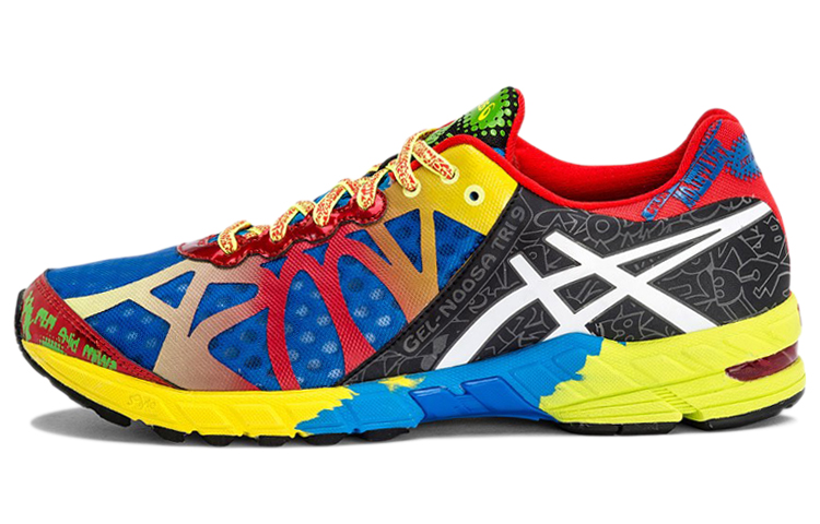 Asics Gel Noosa Tri 9 Low top Running Shoes Men's Black Multicolor