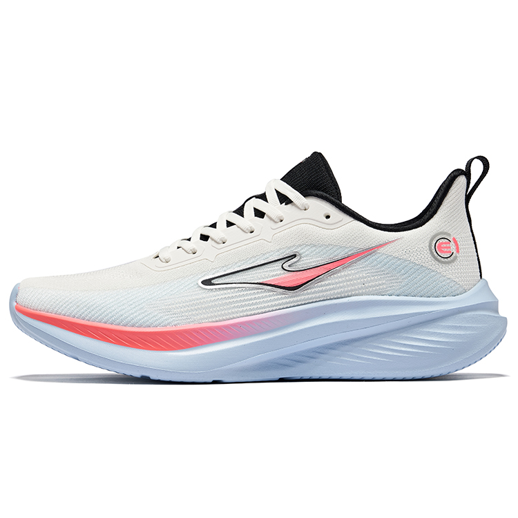Erke Thunderclap Comfortable And Breathable PU, Textile Cushioning Lightweight Rebound Low top Qidan Technology