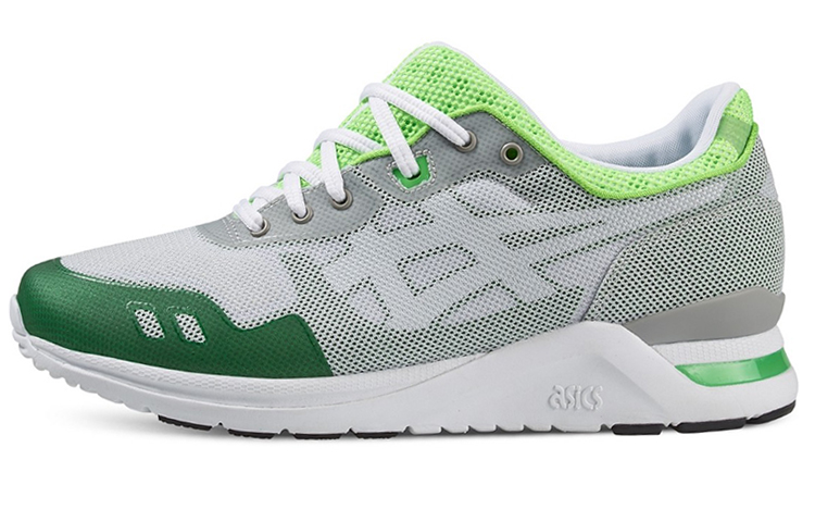 Asics Gel Lyte Evo Fabric Abrasion Resistant Low top Running Shoes Men's Gray Green