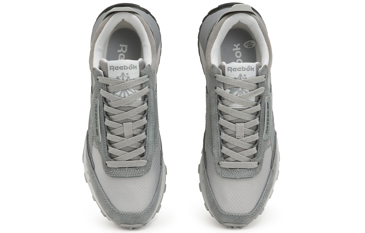 Reebok CL LEGACY W+ Abrasion Resistant Height Increasing Low top Running Shoes Unisex Glacier Gray