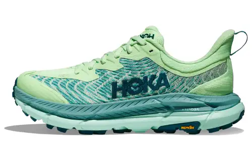 HOKA ONE ONE Mafate Speed 4 Lime Glow Ocean Mist Women's