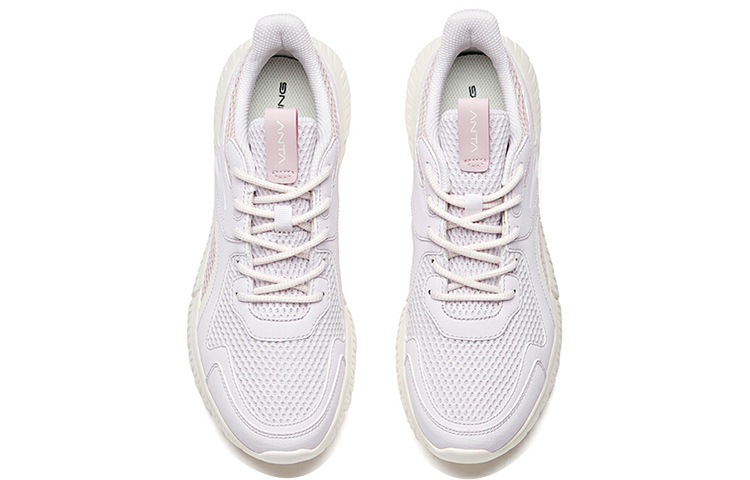 Anta Fabric Breathable Low top Running Shoes Women’s Pink White